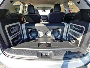 2017 Toyota Highlander. Sound Warehouse is the winner of Pioneers national  build-of contest showcasing Pioneers innovative new Z Series car speakers engineered for hi-resolution audio. We installed all Pioneer electronics:  Apple CarPlay & Android auto multimedia entertainment, 1 pair full range Z Series, 1 set component Z Series, 2 ea. 12 Z Series subwoofers and 3 power amplifiers. Also used MESA sound damping, MESA wire and Race Sports lighting. This Pioneer Toyota will be touring the USA showcasing Pioneers new Z Series speakers.