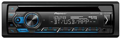 PIONEER - CD Receiver with Improved Pioneer Smart Sync App Compatibility, MIXTRAX, Built-in Bluetooth