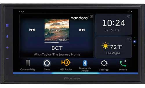 PIONEER NEX 6.8" - Amazon Alexa, Android Auto, Apple CarPlay, Bluetooth - Multimedia Digital Media Receiver