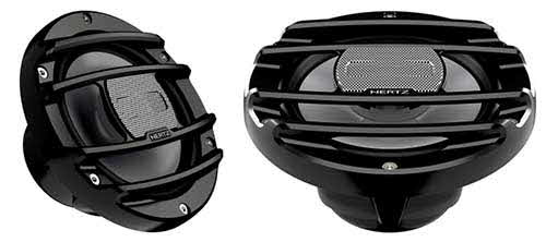 HERTZ 6.5" Marine & PowerSports Coaxial Speakers (Black)