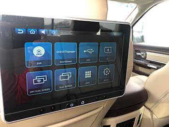 2020 model 10.1   Advent Dual High Res.  Back Seat Touch Screen Monitors: