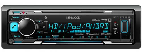 KENWOOD digital media receiver with built-in Bluetooth and HD Radio