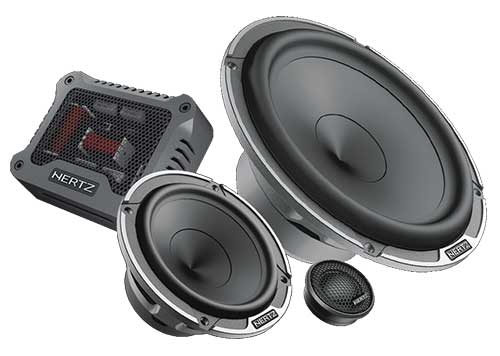 HERTZ Mille Series 6.5" PRO 3-Way Component Speaker System 300W