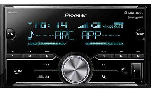 PIONEER - Double DIN Digital Media Receiver with Enhanced Audio Functions, Improved Pioneer ARC App Compatibility, MIXTRAX, Built-in Bluetooth, and SiriusXM-Ready