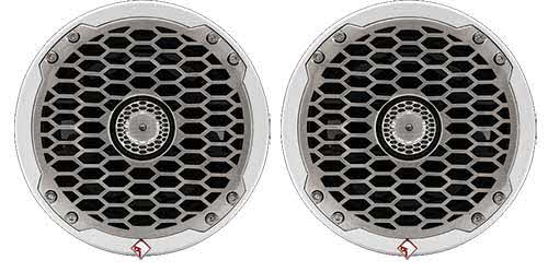 ROCKFORD FOSGATE Punch Marine 6.5" Full Range Speakers -White