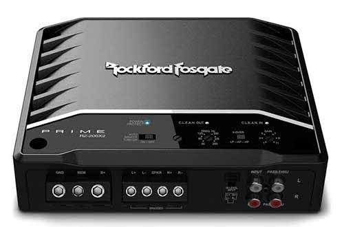 ROCKFORD FOSGATE Prime Series 2-channel car amplifier  50 watts RMS x 2
