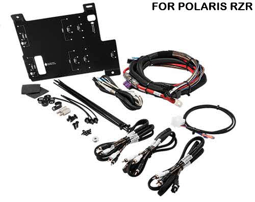 ROCKFORD FOSGATE Polaris RZR 2/4-seat Power Installation Kit.