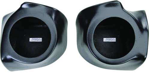 SSV Works Polaris Ranger Gen 2 6 1/2" Front Speaker Pods - Unloaded