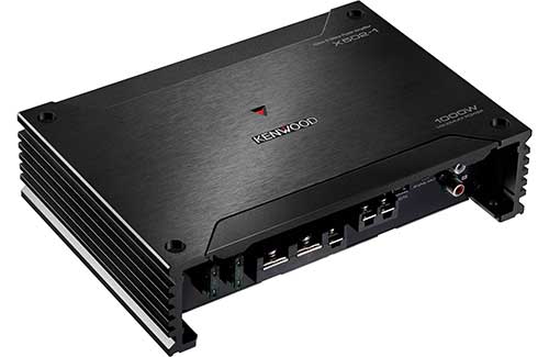 KENWOOD eXcelon X Series mono subwoofer amplifier  500 watts RMS at 2 ohms