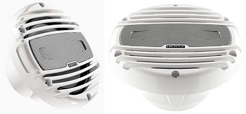 HERTZ 6.5" White Marine Coaxial Speakers (White)