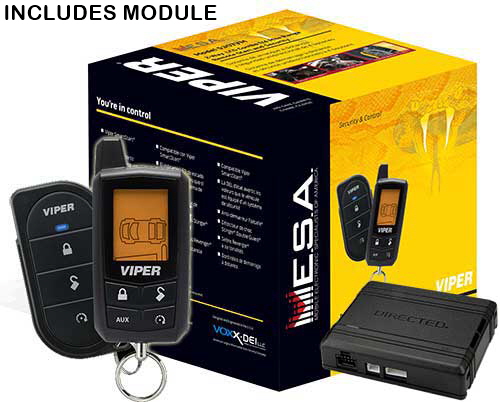 Mesa/Viper Entry Level LCD 2-Way Security and Remote Start System