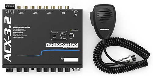 AUDIO CONTROL ALL-WEATHER EQUALIZER & CROSSOVER WITH PAGING MIC