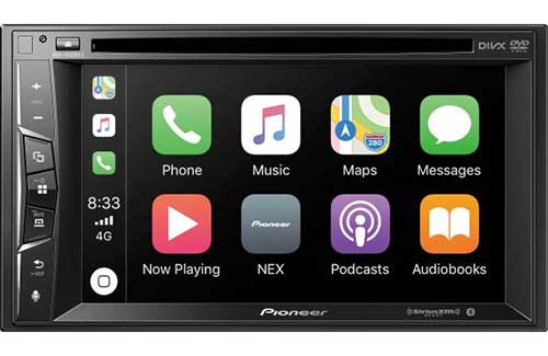 PIONEER NEX 6.2" Double DIN Touchscreen DVD Multimedia Receiver with Bluetooth, Apple CarPlay and Amazon Alexa (SiriusXM Ready) 