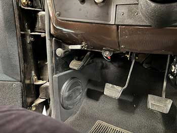 1980s Chevy pickup. Built custom sub enclosure for Kenwood subs, built custom front kick panels & rear panels for Hertz Mille Pro speakers. Installed Kenwood head unit and 2 amplifiers for power.