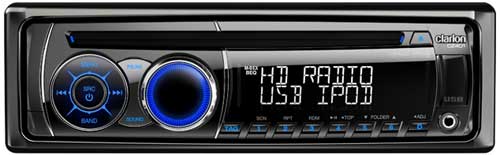 CLARION CD/USB/MP3/WMA RECEIVER WITH BUILT-IN HD RADIO TUNER