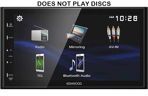 KENWOOD Digital multimedia receiver (does not play discs)