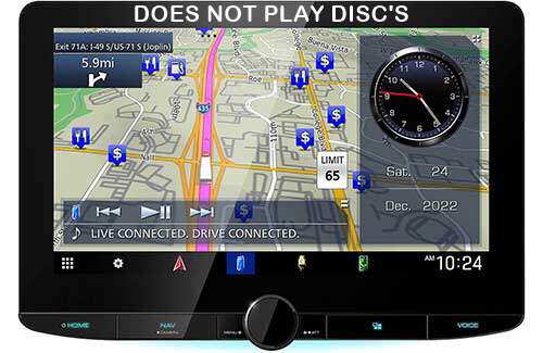 KENWOOD GPS Navigation System 10.1" Navigation Multimedia Receiver