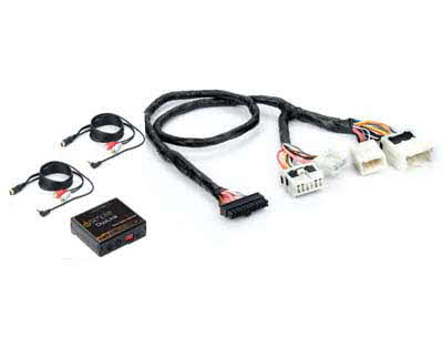 PAC Dual Auxiliary Audio Input Interface with Complete Vehicle Harness for Select 2005-2009 Nissan Vehicles