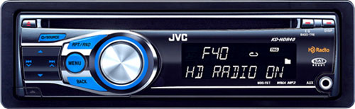 JVC-Arsenal CD Receiver with Built-in HD Radio Tuner