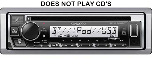 KENWOOD Marine CD-Receiver with Bluetooth & Conformal Coating