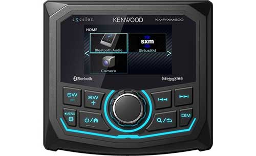 KENWOOD eXcelon Marine digital media receiver with built-in Bluetooth (does not play CDs)Marine CD-Receiver with Bluetooth & Conformal Coating