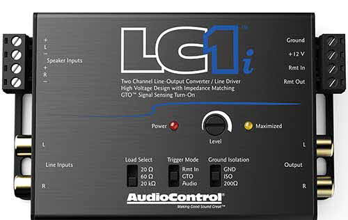 AudioControl 2 CHANNEL LINE OUT CONVERTER AND LINE DRIVER