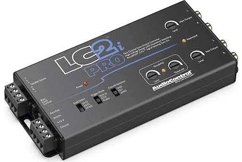 AudioControl 2 CHANNEL LINE OUT CONVERTER WITH ACCUBASS