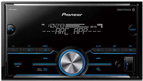 PIONEER - Double DIN Bluetooth In-Dash AM/FM/Digital Media Car Stereo Receiver w/ Pandora and Spotify Control