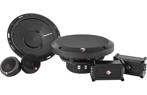 ROCKFORD FOSGATE Punch 6.5" 2-Way Euro Fit Component System External Xover