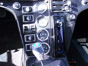 1974 DeTOMASO PANTERA - INSTALLED A KENWOOD EXCELON AM/FM/CD RECEIVER WITH I-POD CONTROL AND 1 PAIR KENWOOD EXCELON 6x8 SPEAKERS.