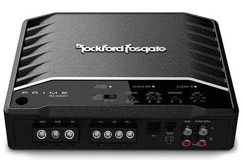 ROCKFORD FOSGATE Prime Series mono subwoofer amplifier  500 watts RMS x 1 at 2 ohms 
