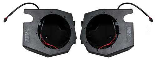 SSV Works Polaris RZR 2014 and up Front Speaker Pods with 120 watt 6 1/2 speaker