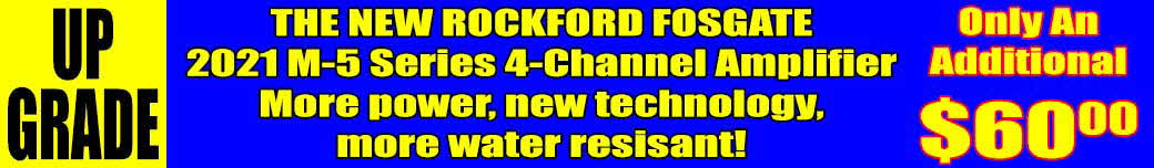 Rockford M-5 Upgrade