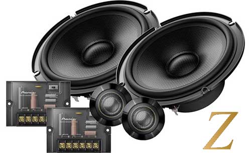 Pioneer 6-1/2" Z series component speaker system