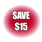 Save $15 Save $15